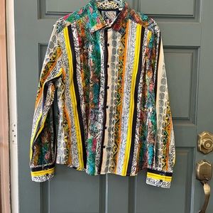Robert Graham men’s colorful shirt size Large.